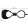 Pretty Love Doppelpenisring mit Vabration schwarz