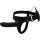Pretty Love Vito Strap on Dildo with Vibration black 17.3 cm