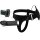 Pretty Love Vito Strap on Dildo with Vibration black 17.3 cm