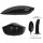 Pretty Love Vito Strap on Dildo with Vibration black 17.3 cm