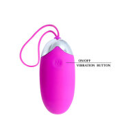 Pretty Love Berger Vibrating egg with remote control pink