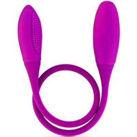 Pretty Love Smart Snaky Vibe Whip/double vibrator pink