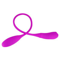Pretty Love Smart Snaky Vibe Whip/double vibrator pink
