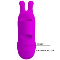 Pretty Love Smart Bunny finger vibrator pink