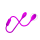 Pretty Love Dream Lovers Whip 2 Whip/double vibrator pink