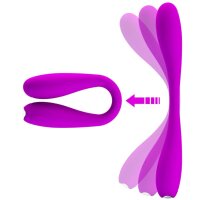 Pretty Love G-spot and clitoris vibrator purple