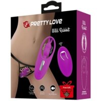 Pretty Love Slip Klitorisstimulator Wild Rabbit lila