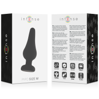 Intense Analplug in Schwarz Gr&ouml;&szlig;e M