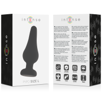 Intense Analplug in Schwarz Gr&ouml;&szlig;e L