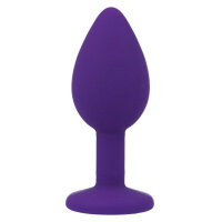 Intense Analplug in Flieder mit Stein