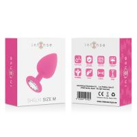 Intense Analplug in Fuchsia Gr&ouml;&szlig;e M