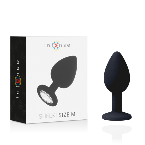 Intense anal plug in black size M