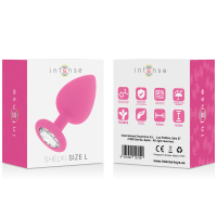 Intense Analplug in Fuchsia Gr&ouml;&szlig;e L