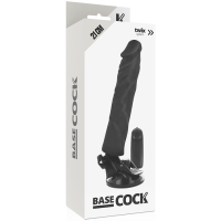 Basecock Vibrator mit Fernbedienung 21 cm Schwarz