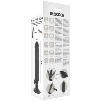 Basecock Vibrator mit Fernbedienung 21 cm Schwarz