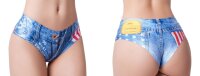 Mem&egrave;Me Jeans American Flag Slip S