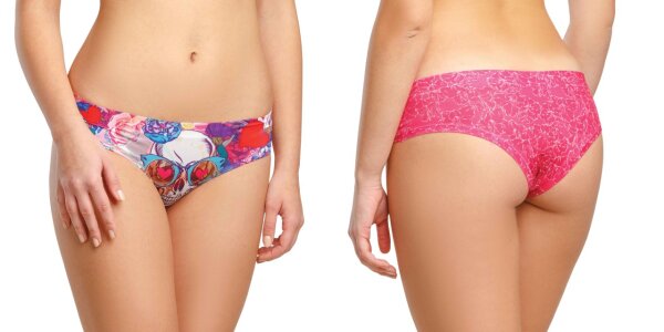Mem&egrave;Me Skulls Lovers Monster Hig Slip S - XL