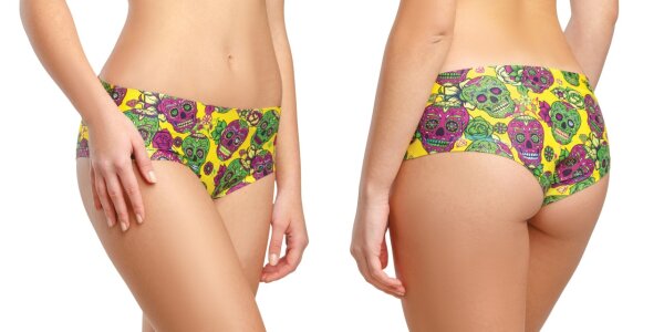 Mem&egrave;Me Skulls Lovers Muertos Slip S