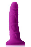 Colours Pleasures Thin 5" Dildo Purple 12,7 cm