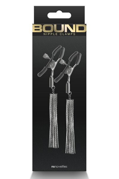 Bound Nipple Clamps D2 Gunmetal