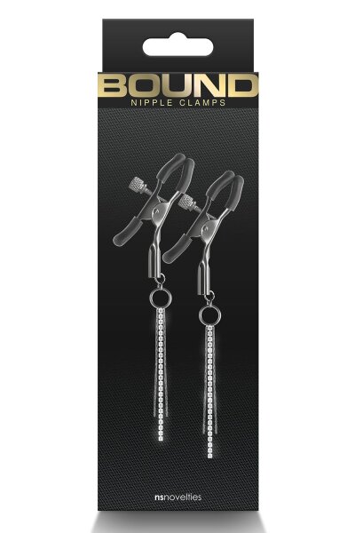 Bound Nipple Clamps D3 Gunmetal