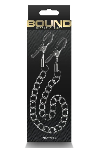 Bound Nipple Clamps DC2 Gunmetal
