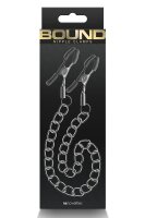 Bound Nipple Clamps DC2 Gunmetal