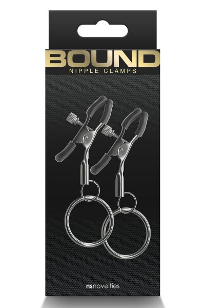 Bound Nipple Clamps C2 Gunmetal