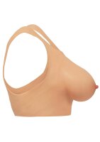 Master Series Perky Pair D-Cup Silicone Breasts - Flesh