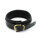 Shiny Black Leather Collar