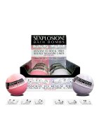 Sexplosion! Bath Bombs (6 bombs in 3 scents, no display)