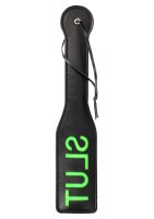 Slut Paddle Glow in the Dark
