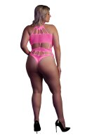 Shots Ouch! UV-Neon Body Plussize pink