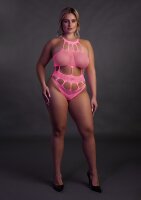 Shots Ouch! UV-Neon Body Plussize pink