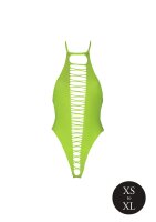 Shots Ouch! UV-Neon Body mit Cut Outs Onesize gr&uuml;n