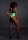 Shots Ouch! UV-Neon Body mit Cut Outs Onesize gr&uuml;n