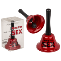 Table bell Ring For Sex approx. 13 cm