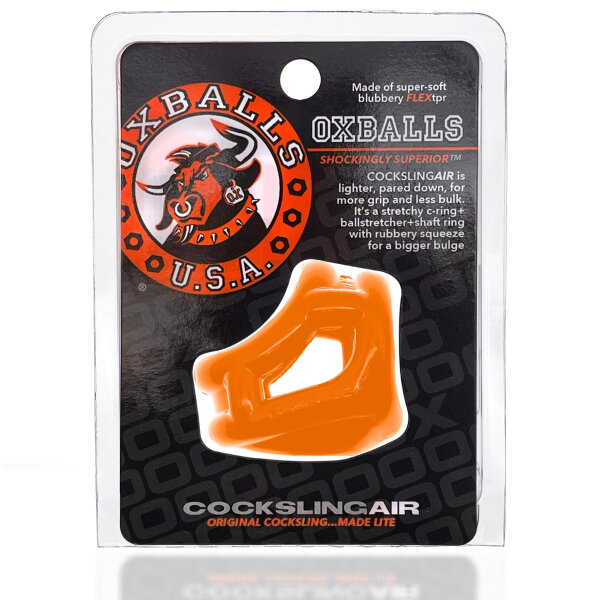 Oxballs Cocksling Air Original Penisring+Ballstretcher Orange