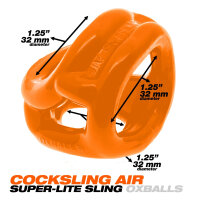 Oxballs Cocksling Air Original Penisring+Ballstretcher Orange