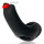 H&uuml;nkyjunk Buzzfuck Sling With Taint Vibe Vibrating Cock Sling Tar Ice