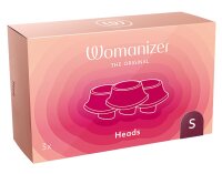 Womanizer 3x Ersatzkappen Premium 2 rot S
