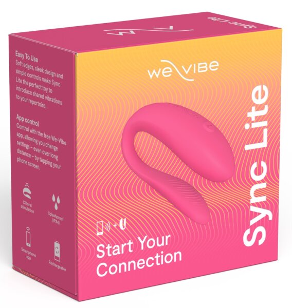 WE-VIBE Sync Lite couples vibrator pink