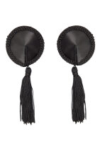 Satin Nipple Covers with Tassel