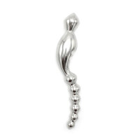 Curve Steel Dildo Ridges 22 cm