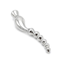 Curve Steel Dildo Ridges 22 cm