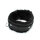 Fluffy Inside Black Leather Collar