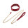 BDSM Deluxe 5 Item Kit - Red
