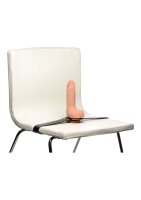 XR Brands Lederriemen Dildohaltegurt f&uuml;r St&uuml;hle schwarz