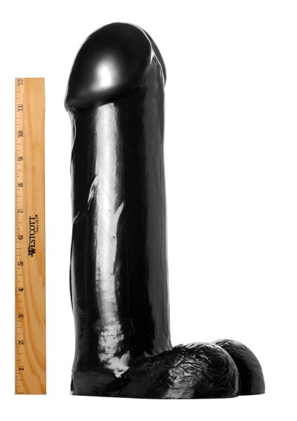 Master Series The Titan Dildo XXL 14.5 inch Black 36,8 cm