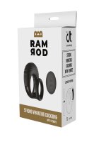 Ramrod Strong Vibrating Cockring With Remote